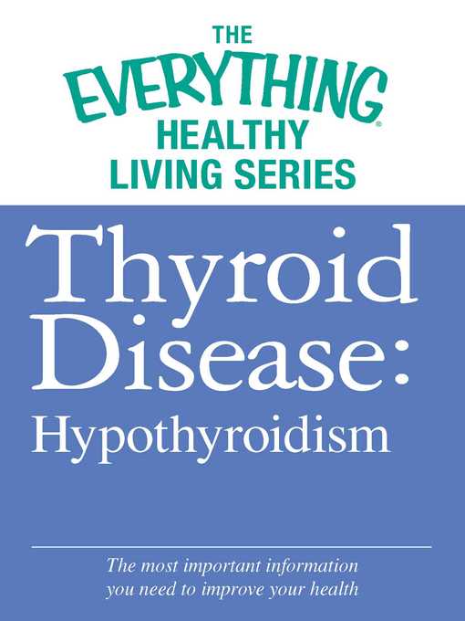 Title details for Thyroid Disease by Adams Media - Available